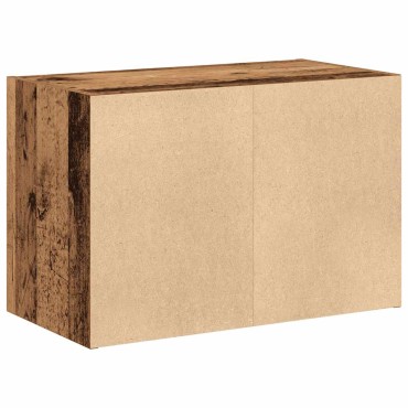 vidaXL Ντουλάπι με 2 συρτάρια Παλαιού Ξύλου 60x31x40cm από Επεξ. Ξύλο 1 τεμ.