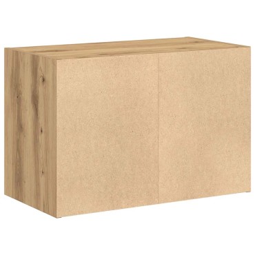 vidaXL Ντουλάπι με 2 συρτάρια Αρτισιανή Δρυς 60x31x40cm Επεξ. Ξύλο 1 τεμ.