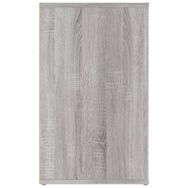 vidaXL Κομοδίνο Γκρι Sonoma 50x36x60cm από Επεξεργασμένο Ξύλο 1 τεμ.