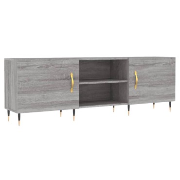 vidaXL Έπιπλο Τηλεόρασης Γκρι Sonoma 150x30x50cm από Επεξεργ. Ξύλο