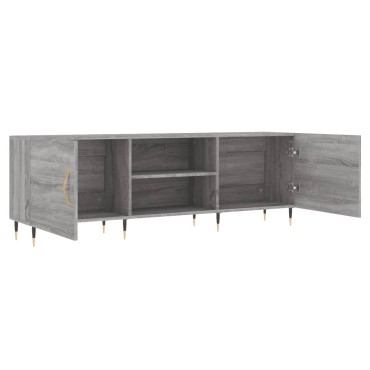 vidaXL Έπιπλο Τηλεόρασης Γκρι Sonoma 150x30x50cm από Επεξεργ. Ξύλο