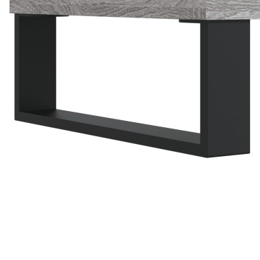 vidaXL Ντουλάπι Γκρι Sonoma 60x36x110cm από Επεξεργασμένο Ξύλο 1 τεμ.