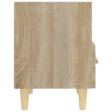 vidaXL Κομοδίνο Sonoma Δρυς 40x35x47cm 1 τεμ.