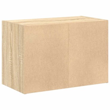 vidaXL Ντουλάπι με 2 συρτάρια Sonoma Δρυς 60x31x40cm από Επεξ. Ξύλο 1 τεμ.