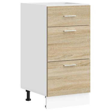 vidaXL Ντουλάπι "Lyon" Sonoma Δρυς 40x46x81,5cm από Τεχνητό Ξύλο 1 τεμ.