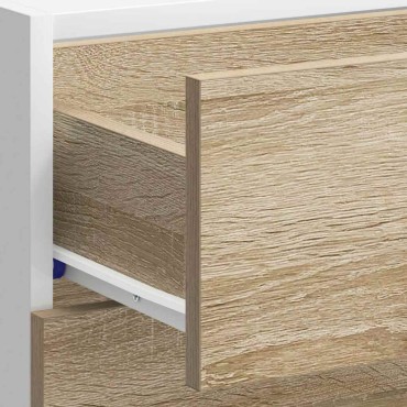 vidaXL Ντουλάπι "Lyon" Sonoma Δρυς 40x46x81,5cm από Τεχνητό Ξύλο 1 τεμ.