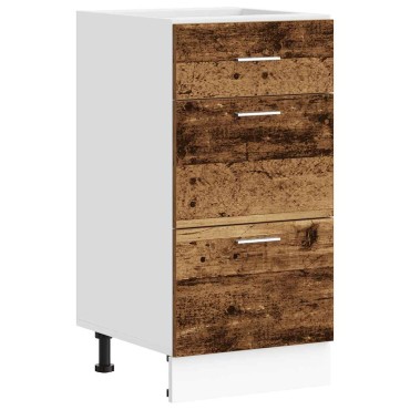 vidaXL Ντουλάπι "Lyon" από Παλιό Ξύλο 40x46x81,5cm από Τεχνητό Ξύλο 1 τεμ.