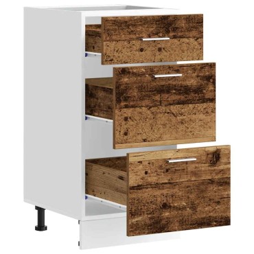 vidaXL Ντουλάπι "Lyon" από Παλιό Ξύλο 40x46x81,5cm από Τεχνητό Ξύλο 1 τεμ.