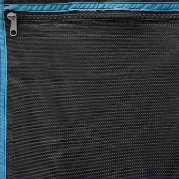 vidaXL Σακούλα Αποθήκευσης Μαύρο και μπλε 140 x 43 εκ. oxford