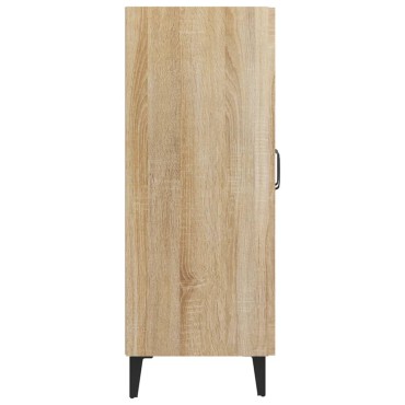 vidaXL Ντουλάπι Sonoma Δρυς 69,5x34x90cm από Επεξεργασμένο Ξύλο 1 τεμ.