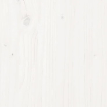 vidaXL Τραπέζι Κονσόλα Λευκό 100x35x75cm από Μασίφ Ξύλο Πεύκου 1 τεμ.