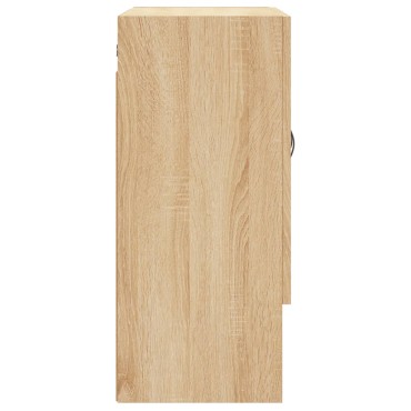 vidaXL Ντουλάπι Τοίχου Sonoma Δρυς 60x31x70cm Επεξεργασμένο Ξύλο 1 τεμ.