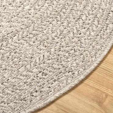 vidaXL Χαλί ZIZUR Κρεμ 200x140cm Πολυπροπυλένιο