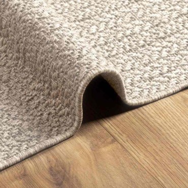 vidaXL Χαλί ZIZUR Κρεμ 200x140cm Πολυπροπυλένιο