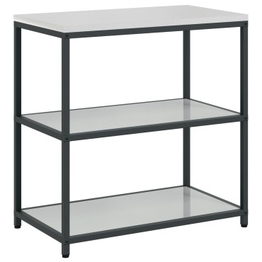vidaXL Ράφι Κουζίνας HATTEM Ασημί 90x50x92cm Ατσάλι