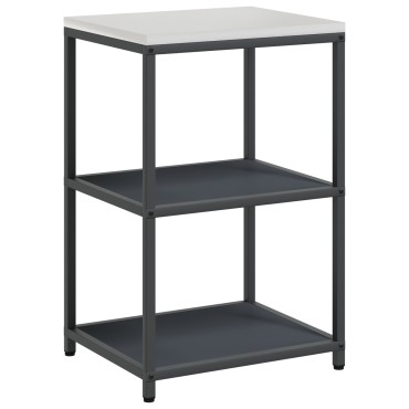 vidaXL Ράφι Κουζίνας HATTEM Ανθρακί 60x50x92cm Ατσάλι