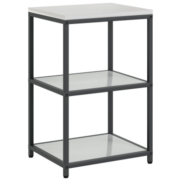 vidaXL Ράφι Κουζίνας HATTEM Ασημί 60x50x92cm Ατσάλι