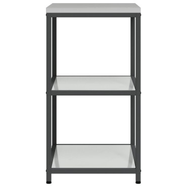 vidaXL Ράφι Κουζίνας HATTEM Ασημί 60x50x92cm Ατσάλι