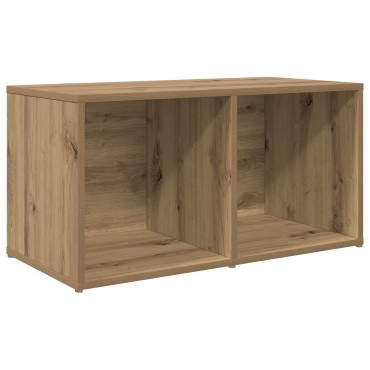 vidaXL Σετ επίπλου τηλεόρασης 72x35x37cm Καφέ Επεξεργασμένο Ξύλο