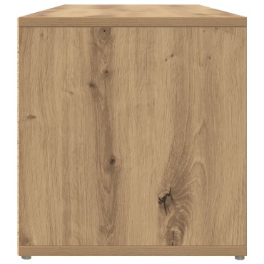 vidaXL Σετ επίπλου τηλεόρασης 72x35x37cm Καφέ Επεξεργασμένο Ξύλο