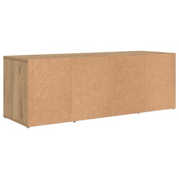 vidaXL Σετ επίπλου τηλεόρασης 72x35x37cm Καφέ Επεξεργασμένο Ξύλο
