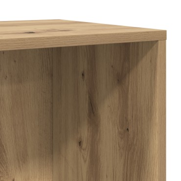 vidaXL Σετ επίπλου τηλεόρασης 72x35x37cm Καφέ Επεξεργασμένο Ξύλο