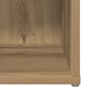 vidaXL Σετ επίπλου τηλεόρασης 72x35x37cm Καφέ Επεξεργασμένο Ξύλο