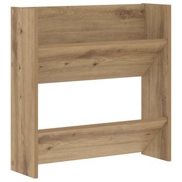 vidaXL Ντουλάπα Παπουτσιών με ράφι Artisan Oak 60x18x60 εκ
