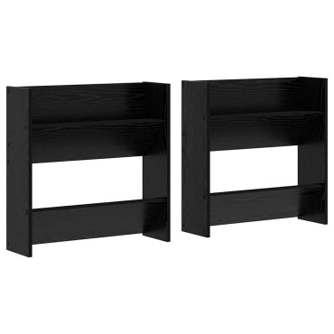 vidaXL Ντουλάπα Παπουτσιών 2 τμχ. 60x18x60cm Επεξεργασμένο Ξύλο
