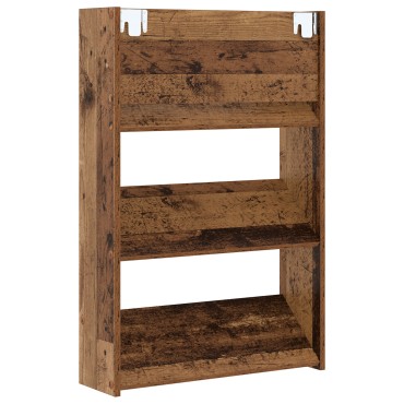 vidaXL Ντουλάπα Παπουτσιών 2 τμχ. 60x18x90cm Επεξεργασμένο Ξύλο