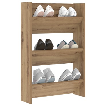vidaXL Ντουλάπα Παπουτσιών 60x18x90cm Επεξεργασμένο Ξύλο