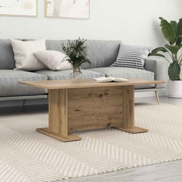 vidaXL Τραπεζάκι σαλονιού artisan δρυς 103.5x60x40 εκ 1 τεμ.