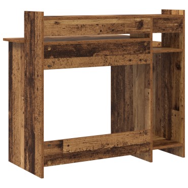 vidaXL Γραφείο Παλιό ξύλο 97x45x90cm Επεξεργασμένο Ξύλο 1 τεμ.