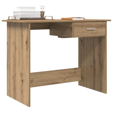 vidaXL Γραφείο Artisan Oak Επεξεργασμένο Ξύλο 100x50x76cm 1 τεμ.