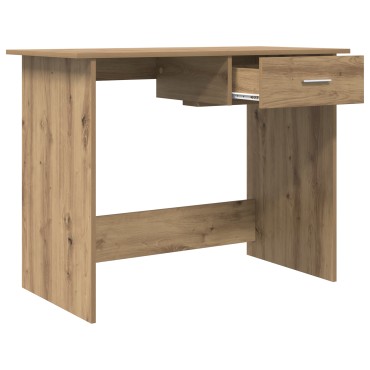 vidaXL Γραφείο Artisan Oak Επεξεργασμένο Ξύλο 100x50x76cm 1 τεμ.
