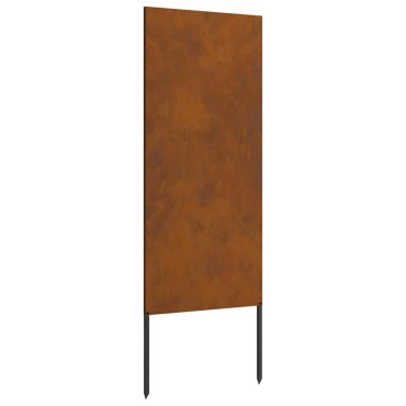 vidaXL Οθόνη Ιδιωτικότητας Κήπου Σκ rusty 50 x 140 εκ