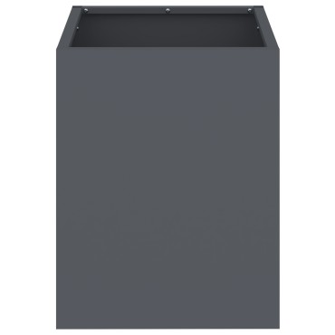 vidaXL Γλάστρα Κήπου Ανθρακί 32 x 32 x 40 εκ. Ψυχρής έλασης χάλυβας