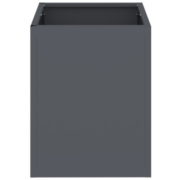 vidaXL Γλάστρα Κήπου Ανθρακί 32 x 32 x 40 εκ. Ψυχρής έλασης χάλυβας