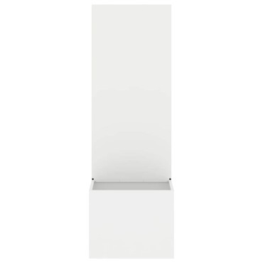 vidaXL Οθόνη Ιδιωτικότητας Κήπου Λευκό 50 x 32 x 150 εκ