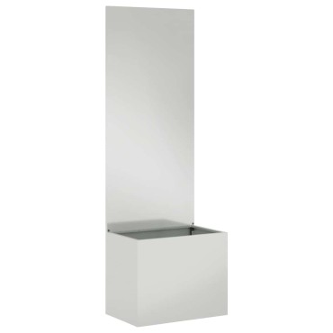 vidaXL Οθόνη Ιδιωτικότητας Κήπου Ασημί 50 x 32 x 150 εκ