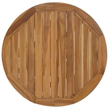 vidaXL Τραπέζι Κήπου 109x74cm από Μασίφ Ξύλο Teak 1 τεμ.