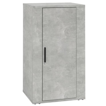 vidaXL Ντουλάπι Γκρι σκυροδέματος 40x33x70cm από Επεξεργασμένο Ξύλο 1 τεμ.