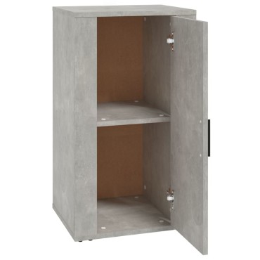 vidaXL Ντουλάπι Γκρι σκυροδέματος 40x33x70cm από Επεξεργασμένο Ξύλο 1 τεμ.