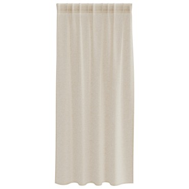 vidaXL Κουρτίνα βυσσινί 2 τμχ. Άμμος 175x140cm Πολυεστέρας