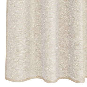vidaXL Κουρτίνα βυσσινί 2 τμχ. Άμμος 175x140cm Πολυεστέρας