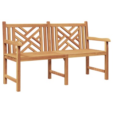 vidaXL Παγκάκι κήπου 150x60x90cm Στερεό Ξύλο Τίκ 1 τεμ.