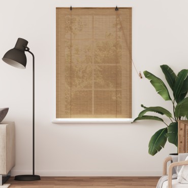 vidaXL Ρόλερ (στόρι) Καφέ 100 x 160 cm Μπαμπού