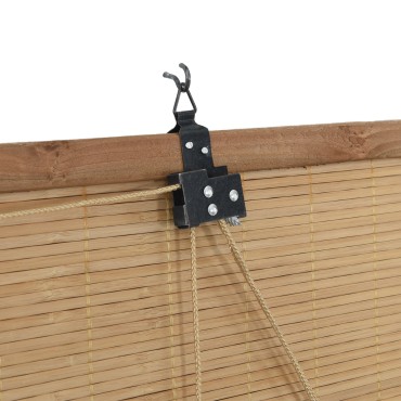 vidaXL Ρόλερ (στόρι) Καφέ 150 x 220 cm Μπαμπού