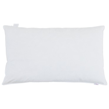 vidaXL Μαξιλάρι 2 τμχ. 40 x 80 cm Φτερό Λευκό