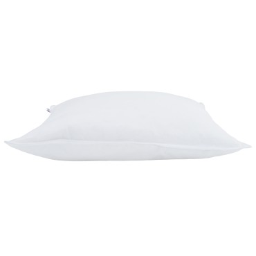 vidaXL Μαξιλάρι 2 τμχ. 80 x 80 cm Φτερό Λευκό